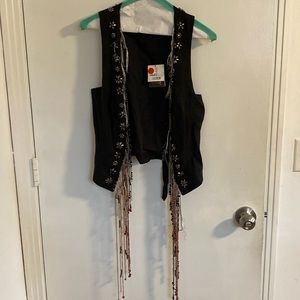 Beaded vest